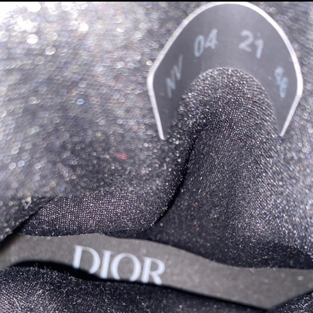Christian Dior Snow Boots Oblique Black Logo Winter Ski Lace Up Monogram Logo - Picture 12 of 14